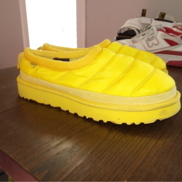 UGG Yellow Quilted Slip-Ons - Picture 3 of 6